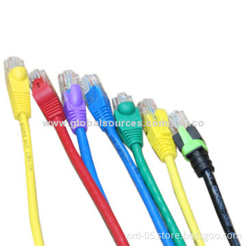 Flexible Stranded 7*0.2mm 24AWG UTP Cat5e Cables with LSZH Jacket, PE Insulation